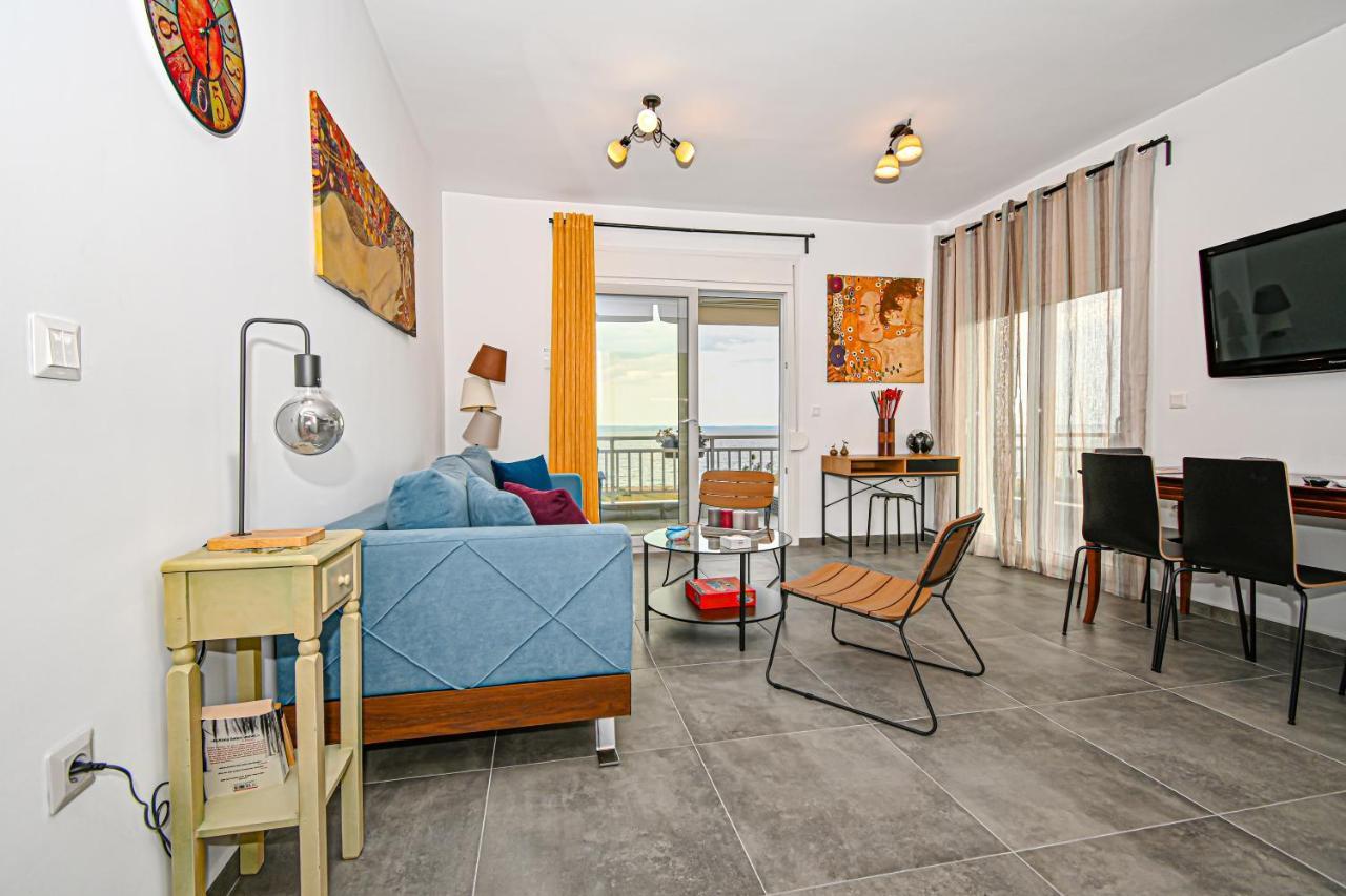E & D Family Apartment By The Sea Kalyves Polygyrou 外观 照片