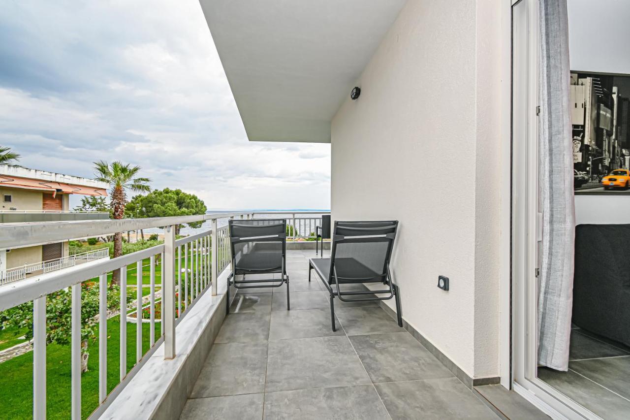 E & D Family Apartment By The Sea Kalyves Polygyrou 外观 照片