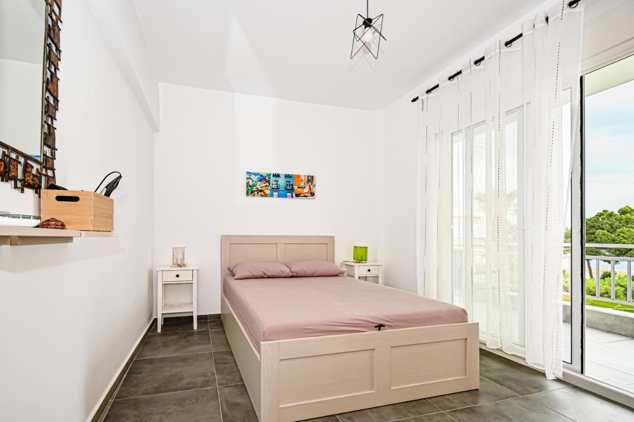 E & D Family Apartment By The Sea Kalyves Polygyrou 外观 照片