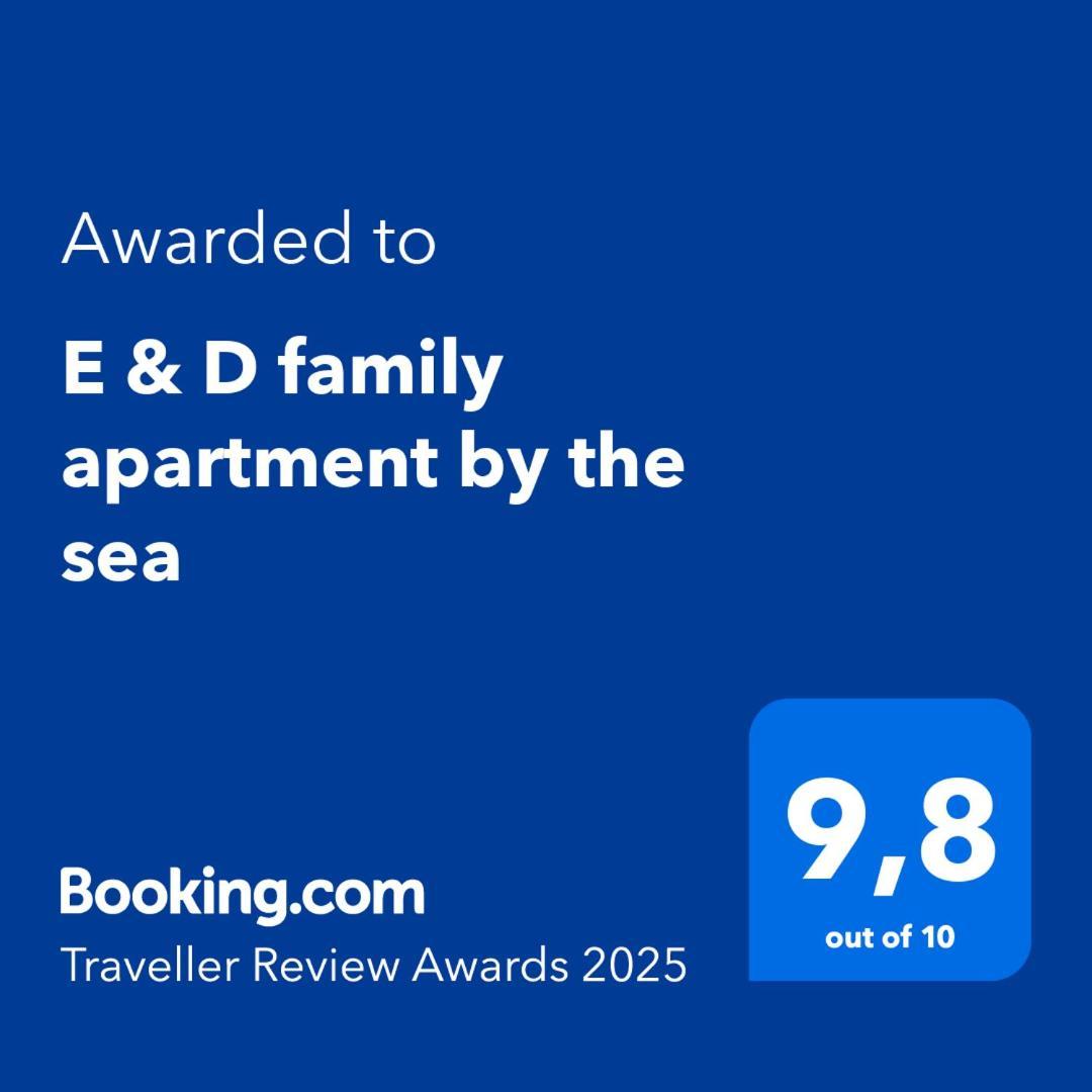 E & D Family Apartment By The Sea Kalyves Polygyrou 外观 照片
